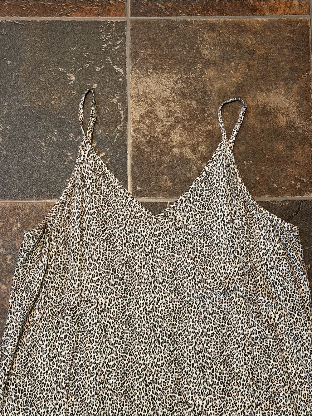 Jenni Kayne Leopard Print Slip Dress Size XL - Picture 3 of 7